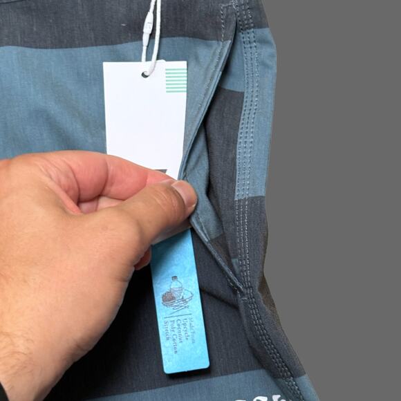 Vissla Hammerhead 18.5" Boardshort Blue Gray Size 36 NWT M1215HAM - Picture 3 of 10